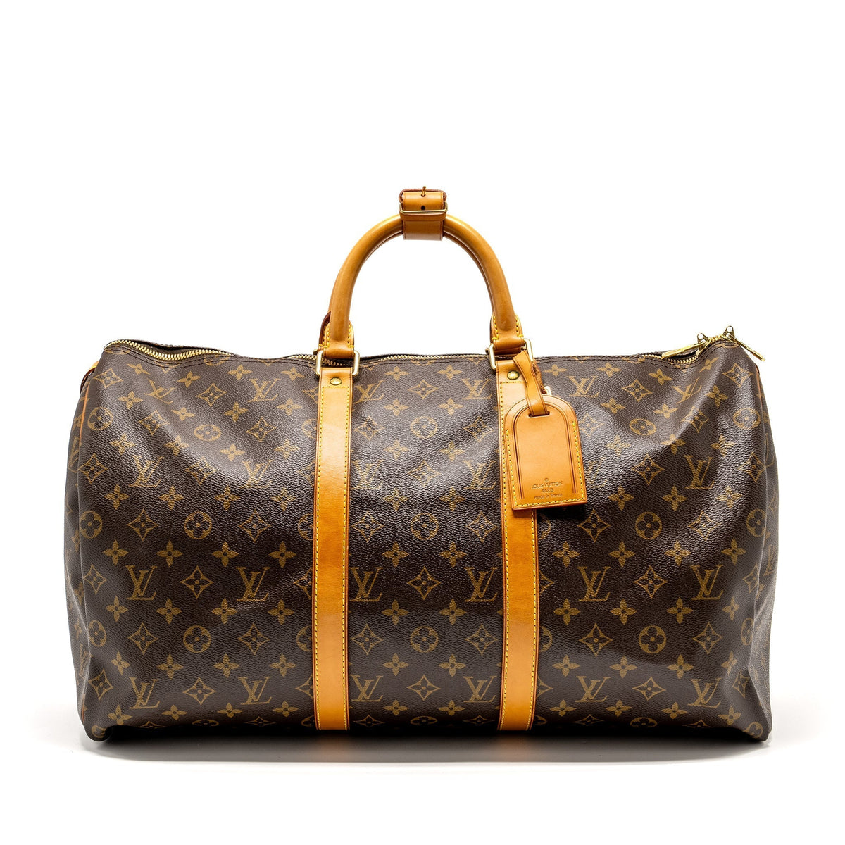 LOUIS VUITTON KEEPALL 55 MONOGRAM CANVAS GHW