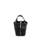 Hermes Cargo Picotin 18 Lock Bag Swift / Toile Canvas Black GHW