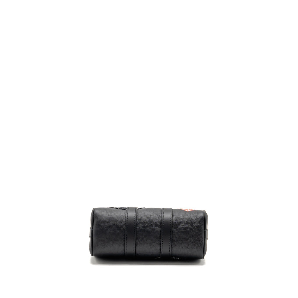 Louis Vuitton Nigo Keepall XS Monogram Drip Denim/Leather Black SHW