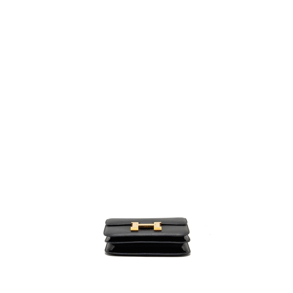 Hermes Mini Constance epsom black RGHW