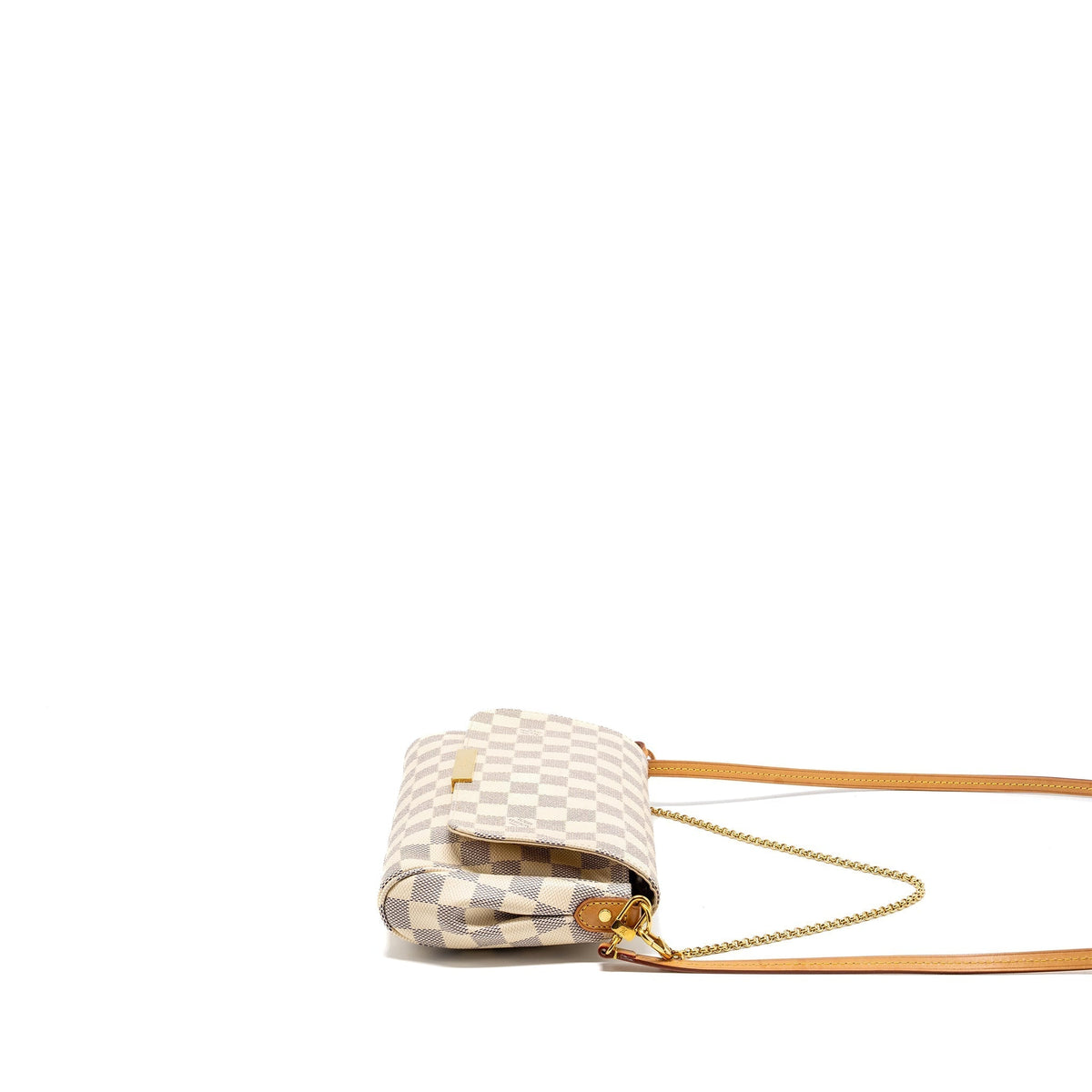 LOUIS VUITTON FAVORITE MM DAMIER AZUR CANVAS GHW