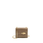 Hermes Mini Verrou Chèvre Mysore Etoupe LGHW