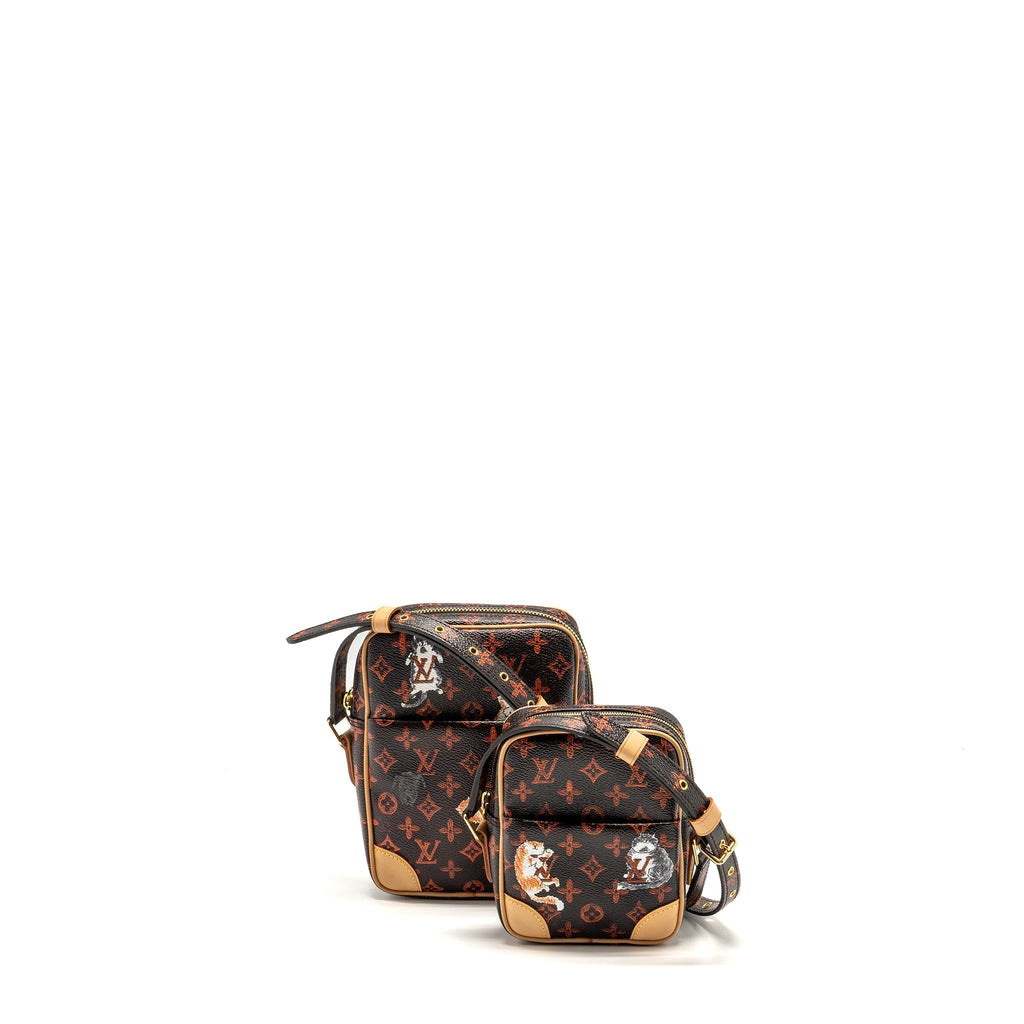 LOUIS VUITTON CATOGRAM PANAME SET MONOGRAM CANVAS MULTICOLOUR GHW
