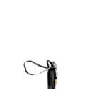 HERMES MINI CONSTANCE ALLIGATOR MISSISSIPPIENSIS SHINY BLACK GHW