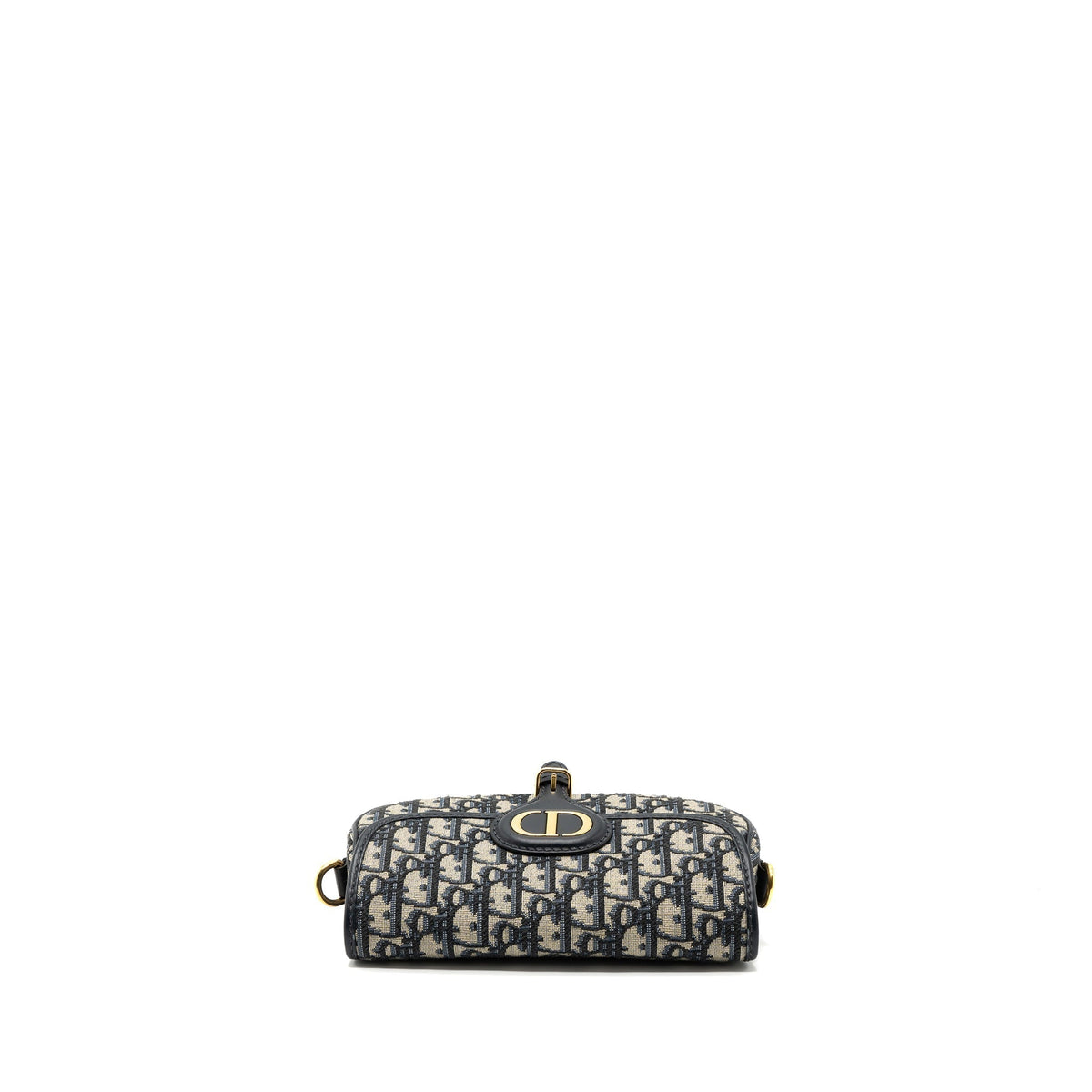 DIOR BOBBY EAST-WEST BAG BLUE OBLIQUE JACQUARD GHW