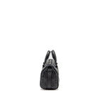 LOUIS VUITTON KEEPALL XS MONOGRAM SEAL COWHIDE LEATHER SO BLACK