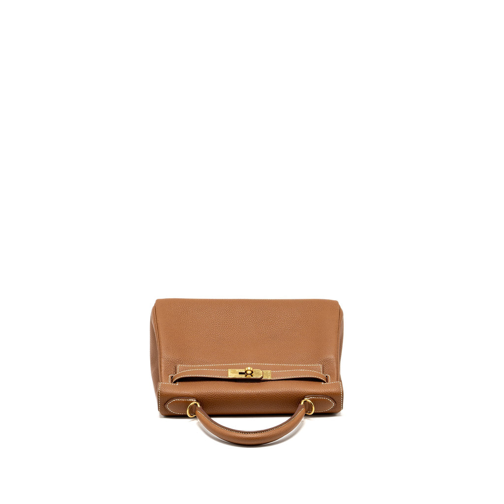 Hermes Kelly 28 Togo Gold GHW