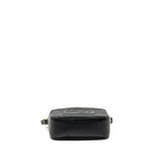 GUCCI DISCO SOHO CAMERA BAG GRAINED CALFSKIN BLACK GHW