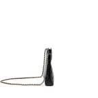 CHANEL MINI 31 BAG SHINY CALFSKIN BLACK LGHW (MICROCHIP)