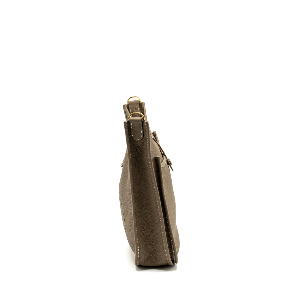 Hermes Evelyne 29 clemence etoupe GHW
