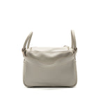 Hermes Lindy 30 Evercolor Gris Pearl SHW