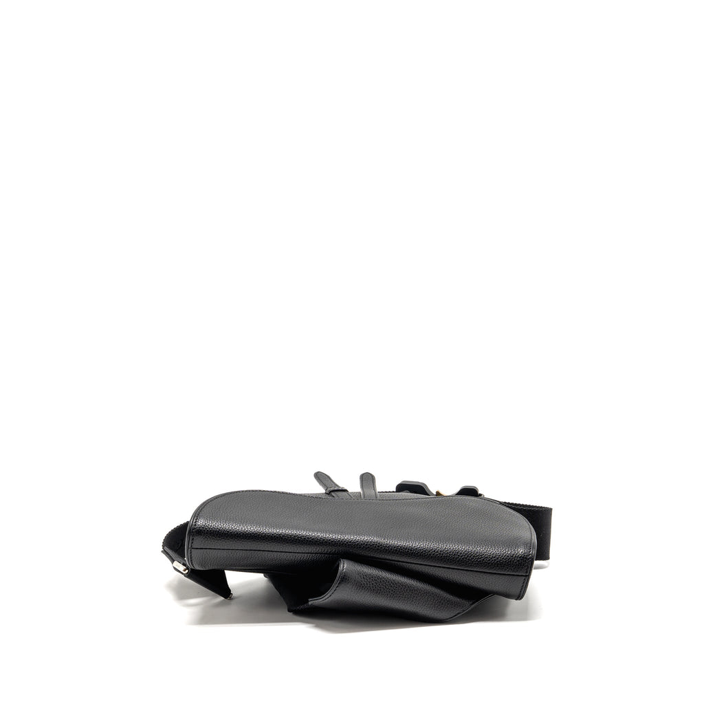 DIOR HOMME SADDLE BAG CALFSKIN BLACK SHW