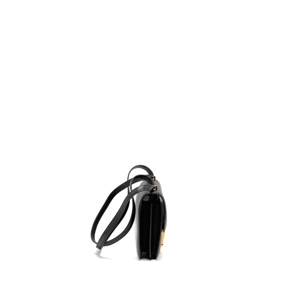 Hermes Mini Constance epsom black RGHW