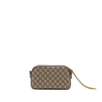 GUCCI GG SUPREME CAMERA BAG CANVAS/ LEATHER GHW
