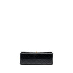 CHANEL LARGE 2.55 REISSUE FLAP BAG AGED CALFSKIN BLACK GHW