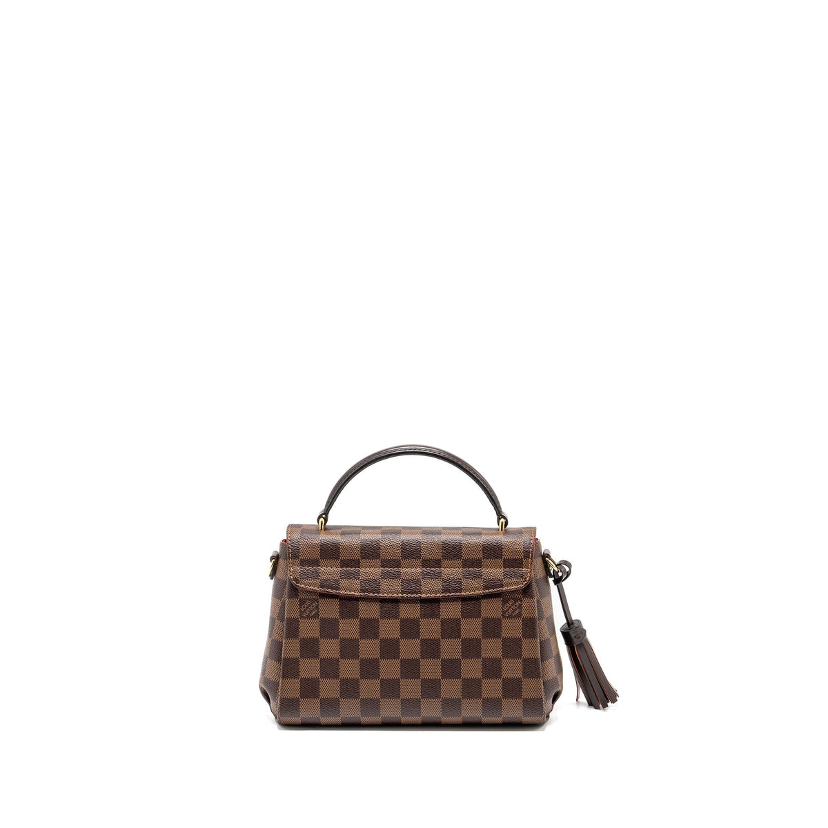 LOUIS VUITTON CROISETTE DAMIER EBENE CANVAS GHW