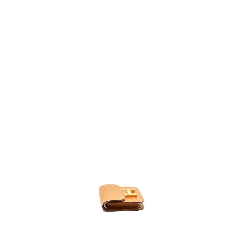 Hermes Constance Slim Epsom Gold GHW