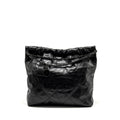 CHANEL MEDIUM 22 BAG CALFSKIN SO BLACK (MICROCHIP)