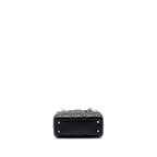 DIOR MINI LADY DIOR LAMBSKIN BLACK SHW