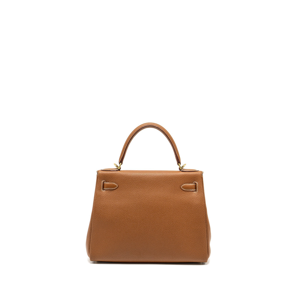 Hermes Kelly 28 Togo Gold GHW