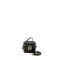 DIOR MICRO LADY DIOR VANITY CASE BAG CANNAGE LAMBSKIN BLACK LGHW