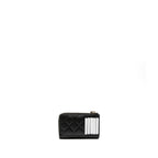 CHANEL L ZIP WALLET CAVIAR BLACK LGHW (MICROCHIP)