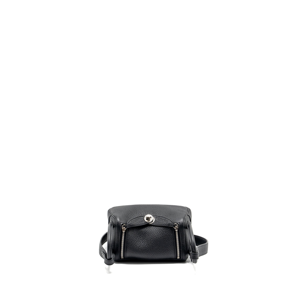 HERMES MINI LINDY CLEMENCE BLACK SHW
