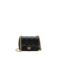 CHANEL 23P COCO LOVE FLAP BAG CAVIAR BLACK GHW(MICROCHIP)