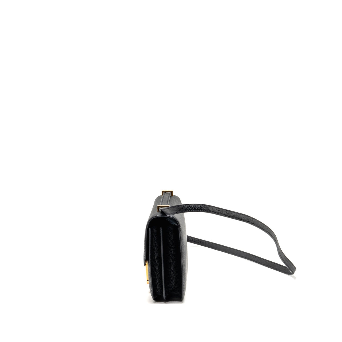 HERMES MINI CONSTANCE EPSOM BLACK RGHW