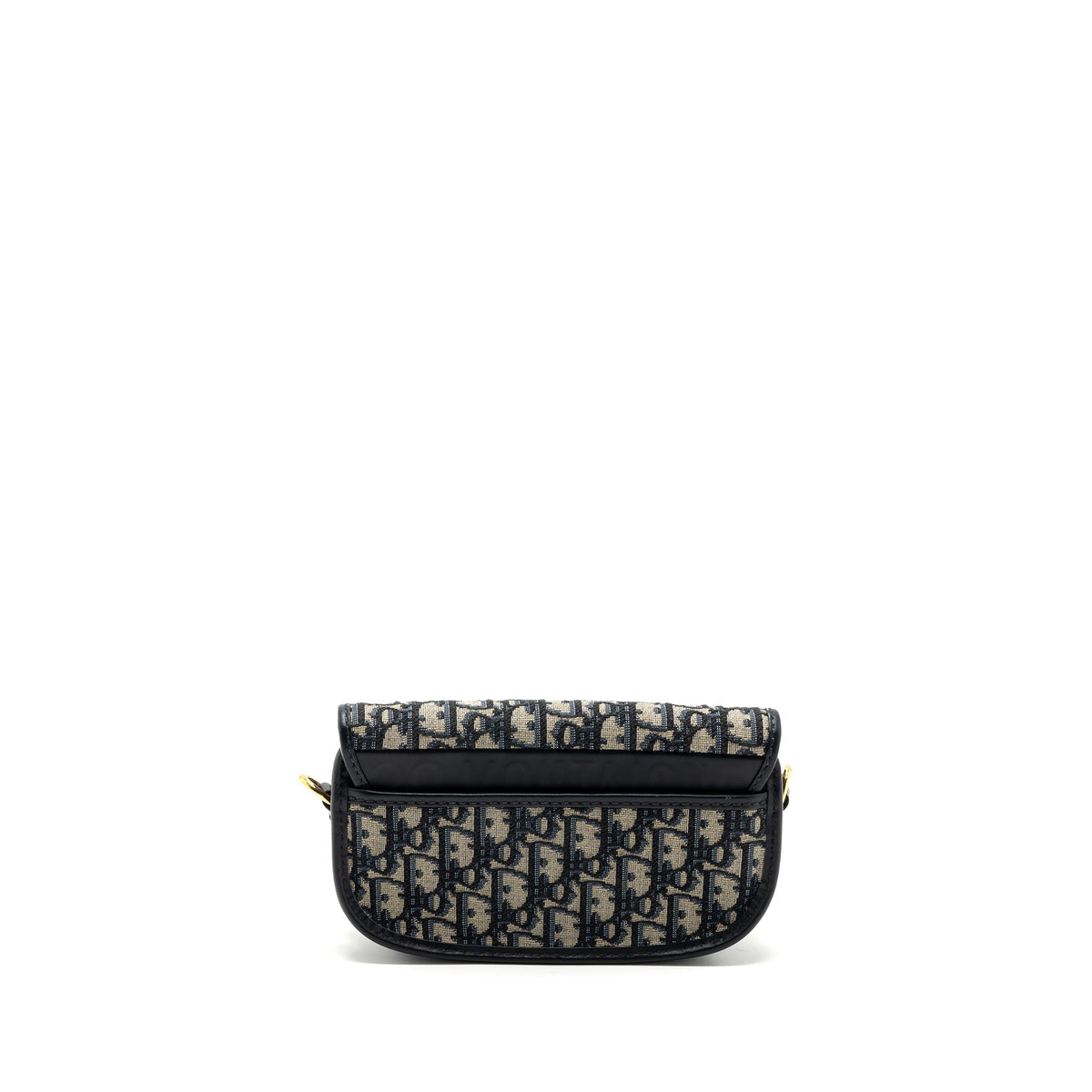 DIOR BOBBY EAST-WEST BAG BLUE OBLIQUE JACQUARD GHW