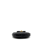 CHANEL 24C HOBO SHOULDER BAG LAMBSKIN BLACK MULTICOLOUR HARDWARE (MICROCHIP)