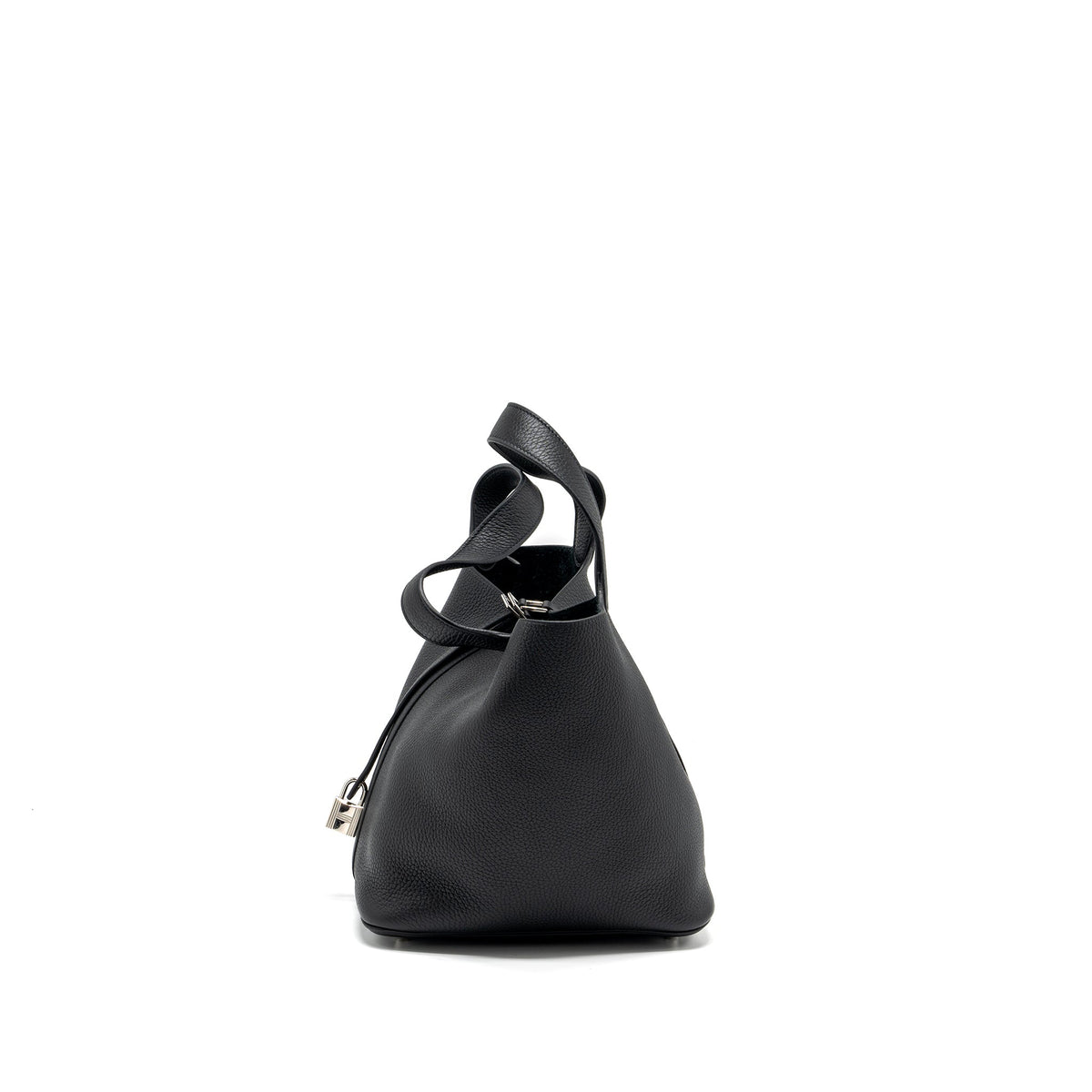 Hermes picotin 22 lock bag clemence Black SHW
