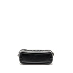 CHANEL GABRIELLE HOBO BAG SHINY CALFSKIN BLACK MULTICOLOUR HARDWARE