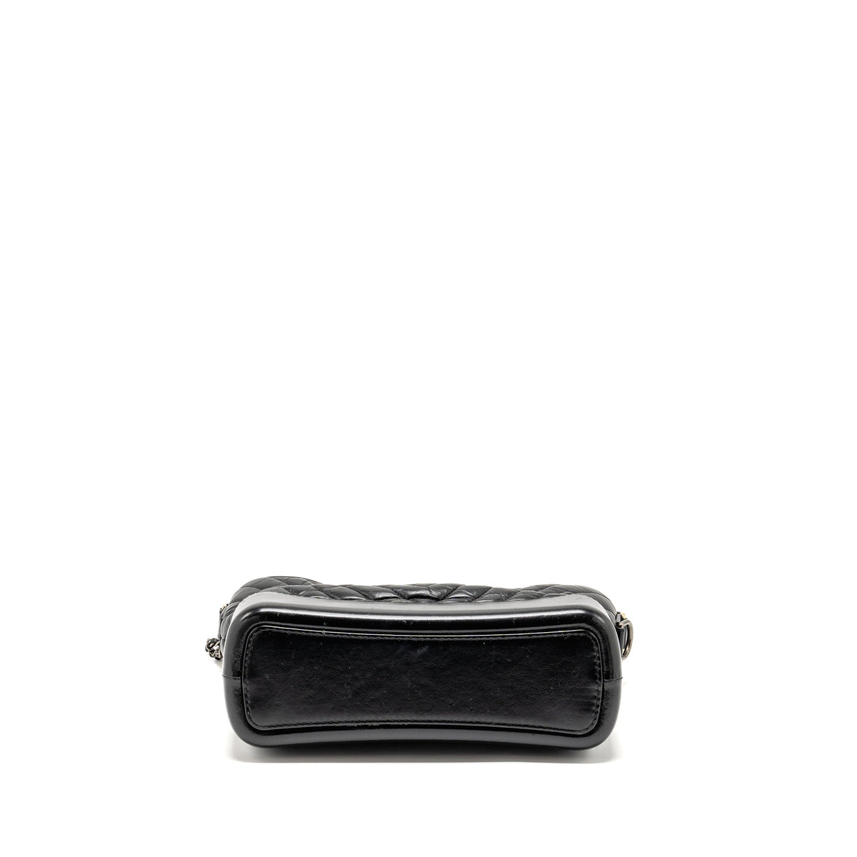 CHANEL GABRIELLE HOBO BAG SHINY CALFSKIN BLACK MULTICOLOUR HARDWARE