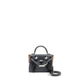 HERMES KELLY DOLE PICTO EPSOM GRIS MISTY/BLACK/VERT FIZZ/ALEZAN SHW
