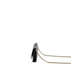 CHANEL CLASSIC WALLET ON CHAIN CAVIAR BLACK GHW