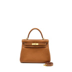 Hermes Kelly 28 Togo Gold GHW