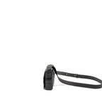 BOTTEGA VENETA SMALL CASSETTE BAG LAMBSKIN BLACK GHW