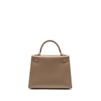 Hermes Kelly 25 Epsom Etoupe SHW
