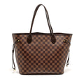 LOUIS VUITTON NEVERFULL MM DAMIER EBENE CANVAS GHW
