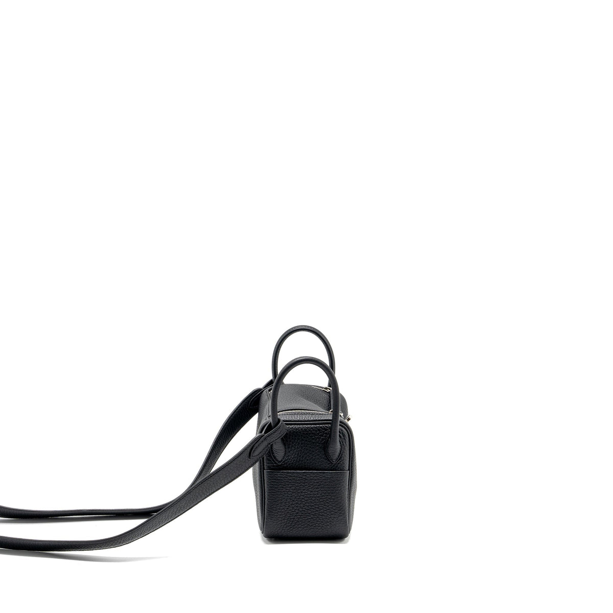 HERMES MINI LINDY CLEMENCE BLACK SHW