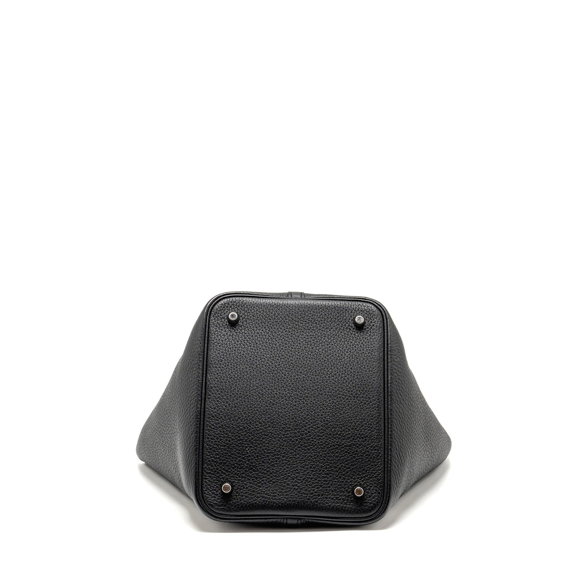 HERMES Picotin22 Lock Bag Clemence Black SHW