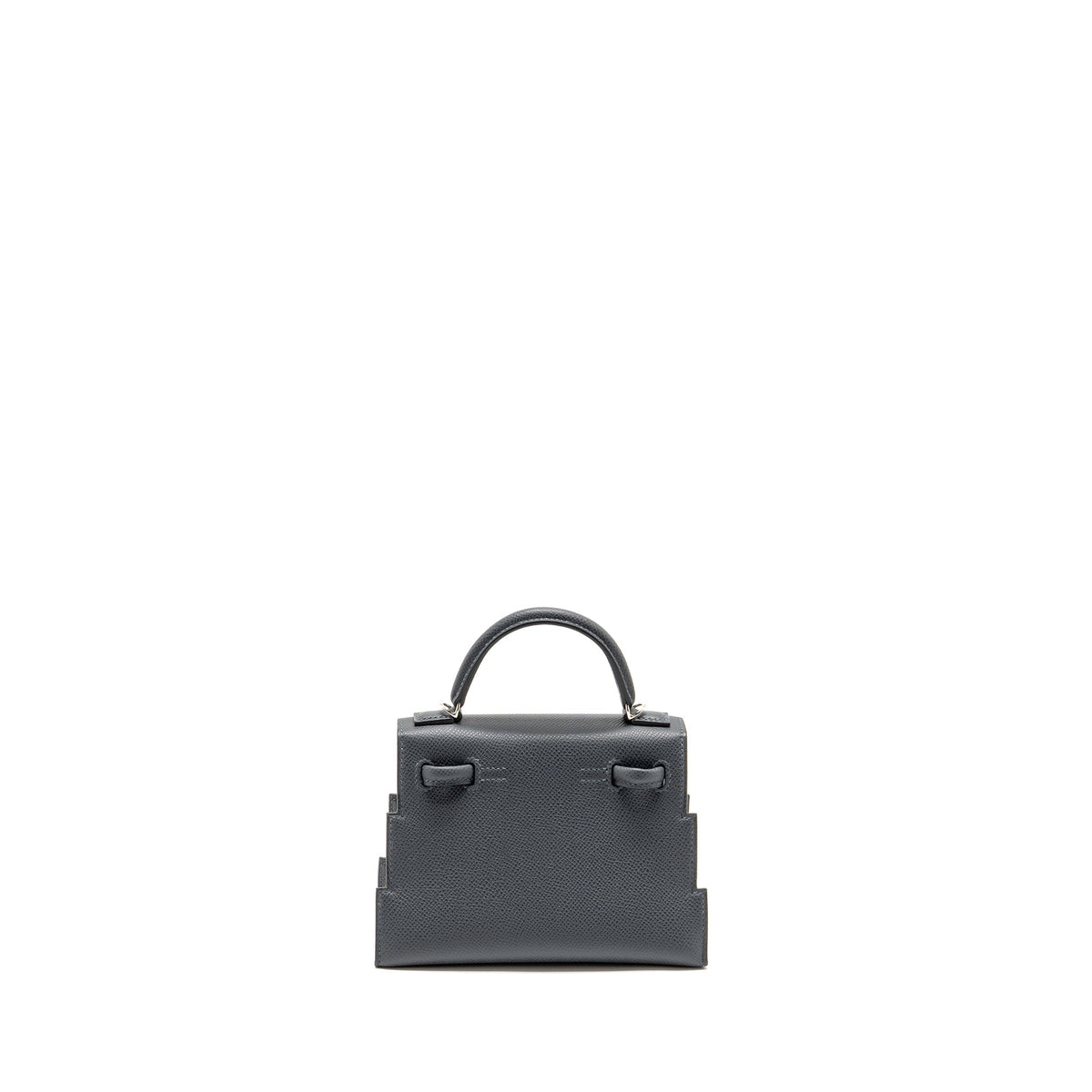 HERMES KELLY DOLE PICTO EPSOM GRIS MISTY/BLACK/VERT FIZZ/ALEZAN SHW