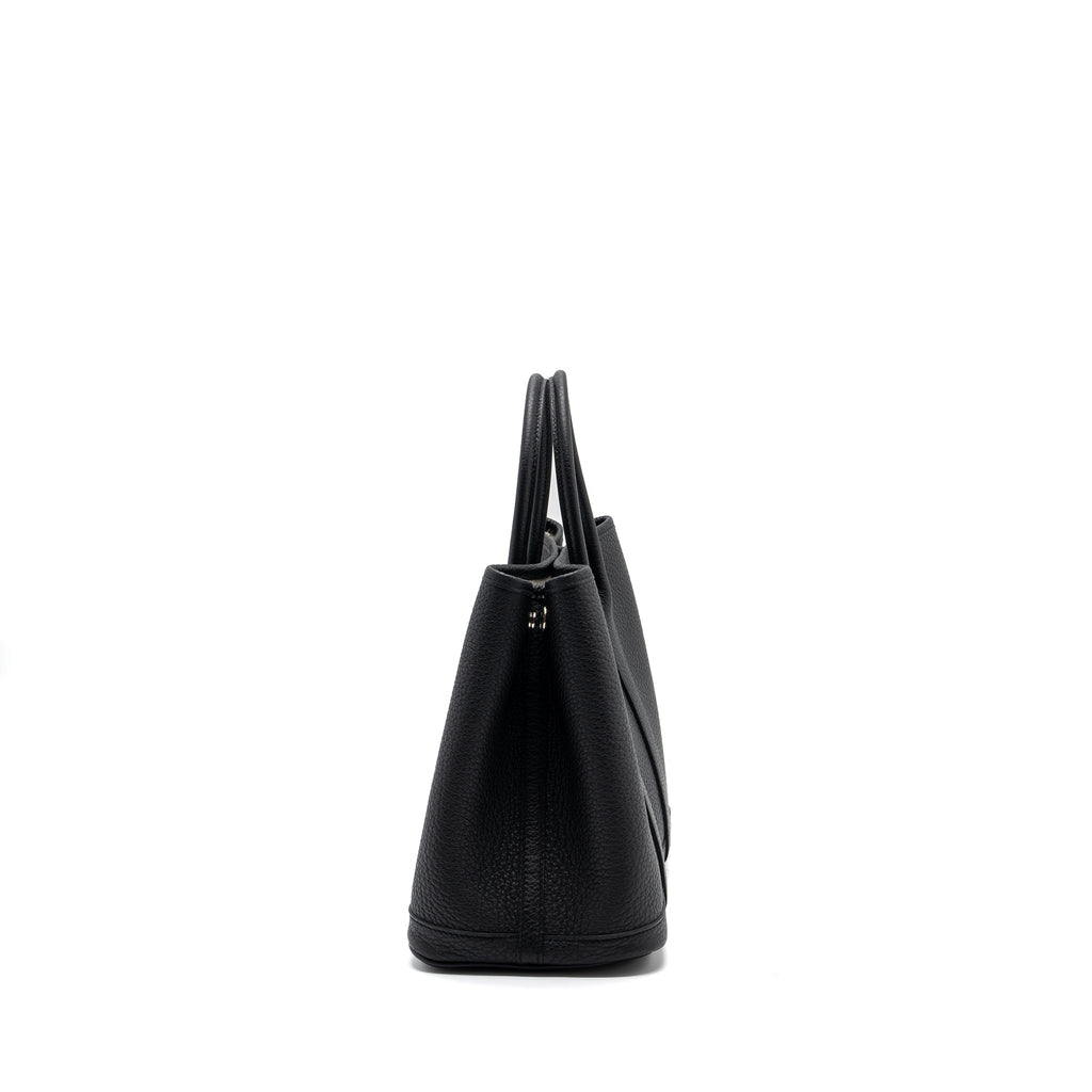 HERMES GARDEN PARTY 30 NEGONDA BLACK SHW