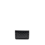 CHANEL CLASSIC WALLET ON CHAIN CAVIAR BLACK GHW