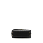 CHANEL MEDIUM COCO HANDLE LIMITED EDITION CAVIAR BLACK GHW (MICROCHIP)