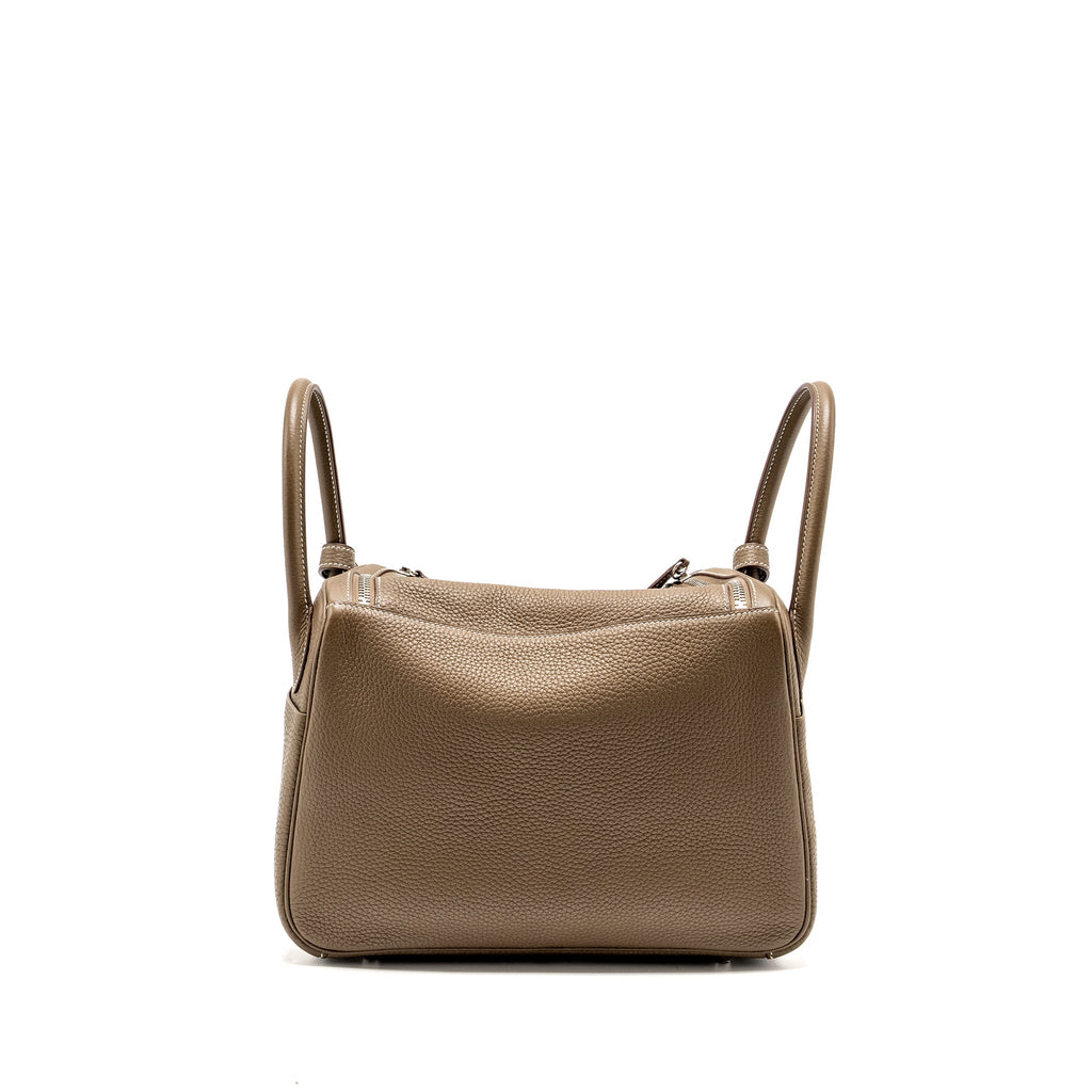 Hermes Lindy 30 Clemence Etoupe SHW