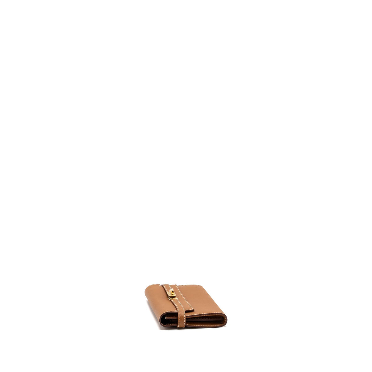 HERMES KELLY LONG WALLET EPSOM GOLD GHW