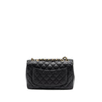 CHANEL CLASSIC JUMBO SINGLE FLAP BAG CAVIAR BLACK GHW