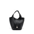 Hermes picotin 22 lock bag clemence Black SHW